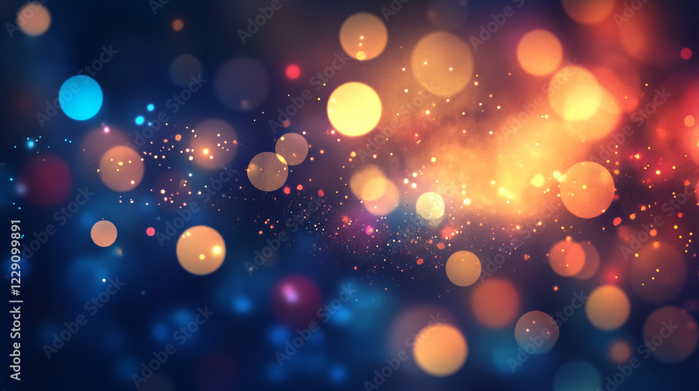 Poster colorful paper texture background with abstract lighting, smooth gradient background