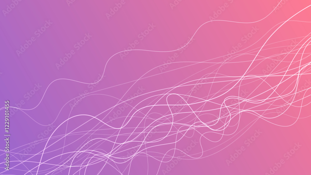 Poster abstract gradient background with wave beams
