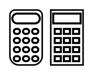 Close up of businesswomen or accountant using Icon a calculator calculates and laptop computer while working analytic business report on the workplace, Planning financial and accounting concept.white,