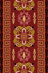 Geometric Ethnic traditional seamless , Aztec, Tribal, Hmong, Native American Indian, Pattern design for wrap, carpet, decorative illustraion

