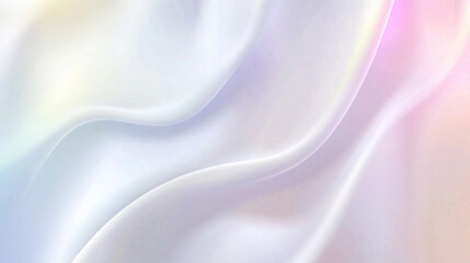 Obraz premium Soft peach silk fabric with gentle waves and folds. Fantastic background textures. Aesthetic gold satin silk wave texture.