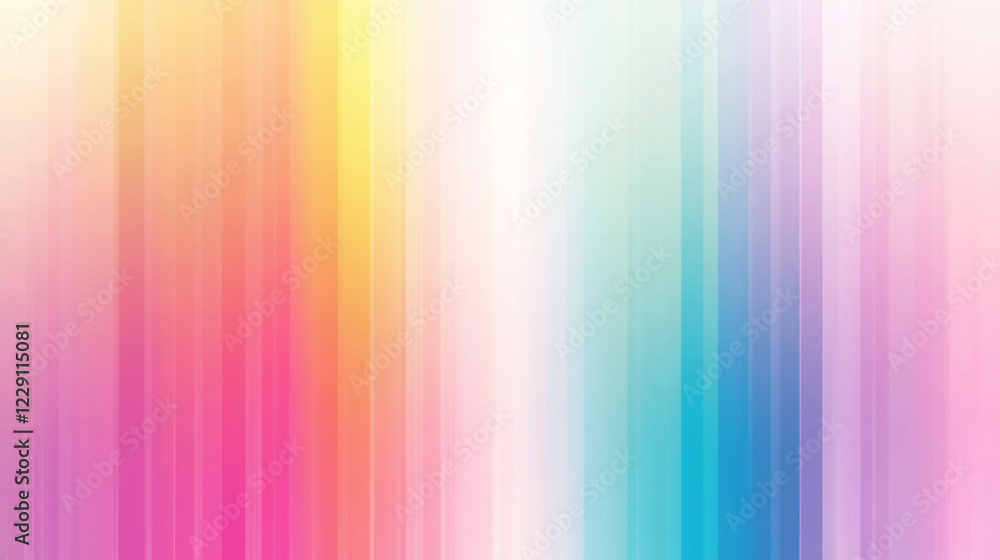 Poster Dune abstract curve Abstract colorful background featuring soft gradient hues of pink, 