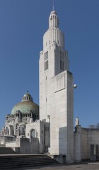 First World War Memorial, Memorial Interallié, left church Église du Sacré-Cœur et...