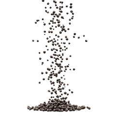 Obraz premium coffee beans on white