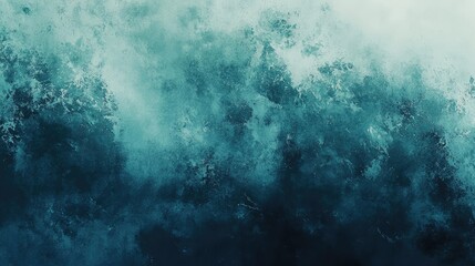Obraz premium Abstract Blue and Teal Textured Background with Soft Gradients