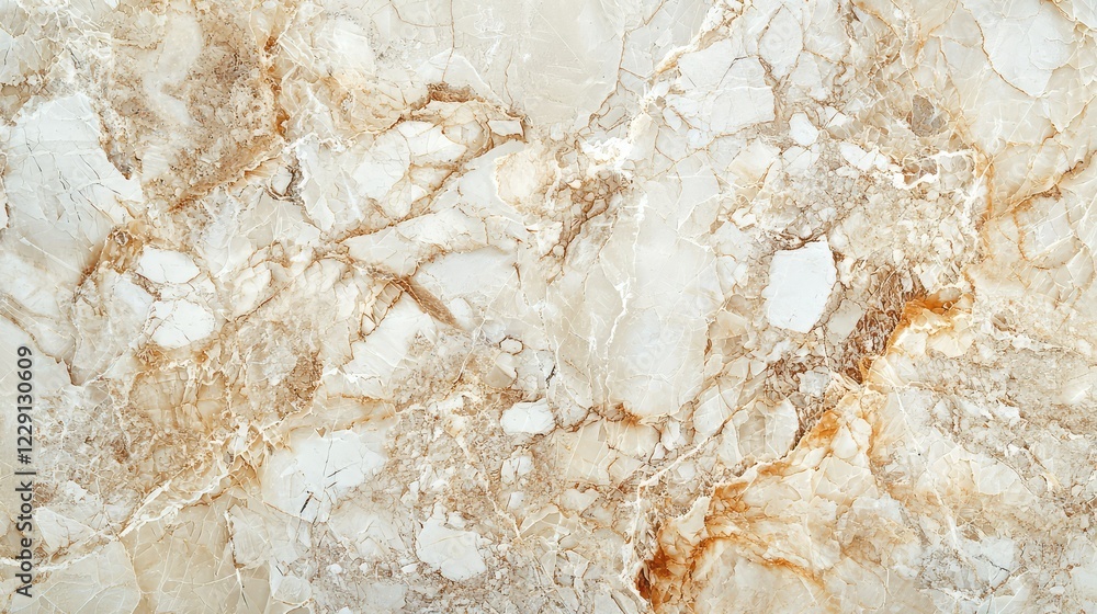 Poster elegant beige marble texture with unique veins and patterns