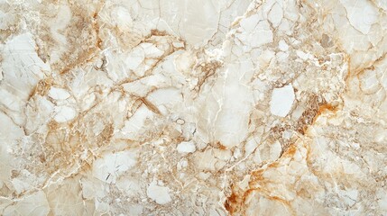 Elegant Beige Marble Texture with Unique Veins and Patterns