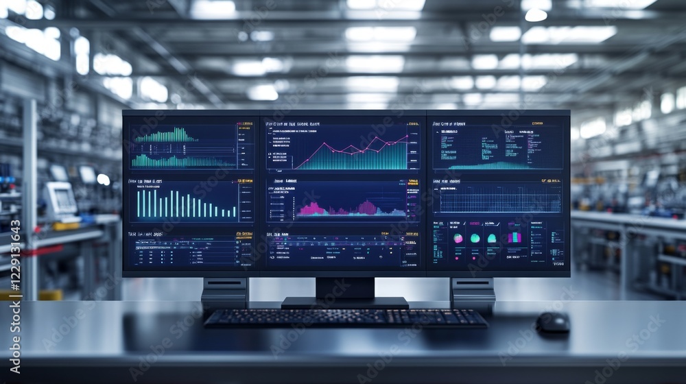Aufkleber data analytics dashboard overview