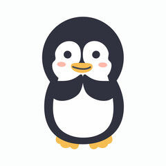 Penguin gives a greeting animal