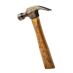 Hammer in transparent background