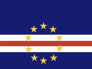Official national flag of Cabo Verde