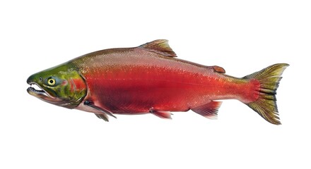 Fototapeta premium Sockeye Salmon Fish Image Stunning High Resolution Stock Photo