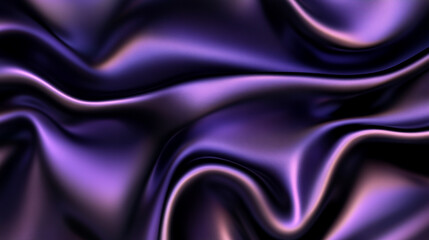 Obraz premium Blue silk background HD 8K wallpaper Stock Photographic Image