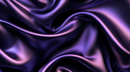 Obraz premium Blue silk background HD 8K wallpaper Stock Photographic Image