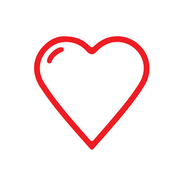recommend clip art: Outline Broken heart love vector icon. heart love symbols isolated editable vector.