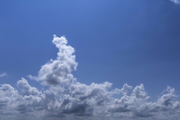 Cumulus clouds (Cumulus), Bavaria, Germany, Europe