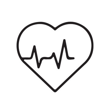 recommend clip art: Outline Broken heart love vector icon. heart love symbols isolated editable vector.