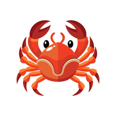 crab vector, vector and illustration, vector style