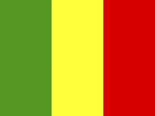 Fototapeta premium Official national flag of Mali