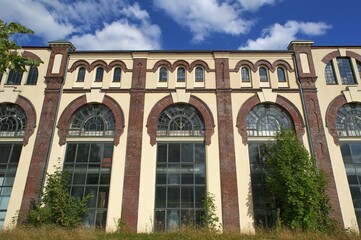 Former factory, today exhibition hall, Pomologische Gartenstrasse, Görlitz, Upper Lusatia, Saxony,...