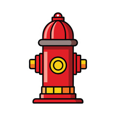 fire hydrant vector, vector and illustration, vector style