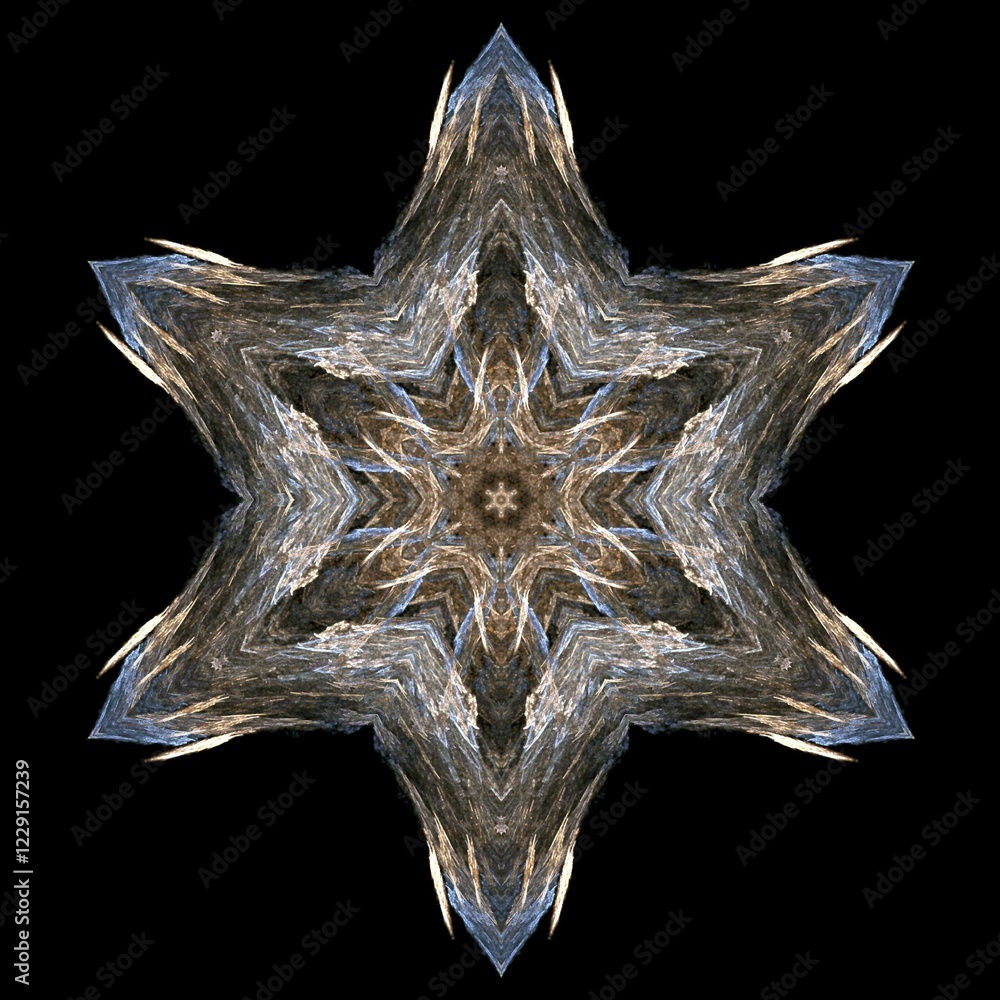 Poster fractal object