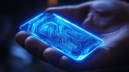 Businessman and Digital ID profile Card,Digital Security Privacy concept,digital identification card to accessing databases by digital identity,Cyber security is critical to doing business.