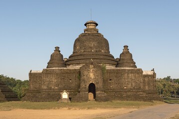 Laymyetnha Paya, Lemyethna Temple, Mrauk U, Burma, Myanmar, Asia