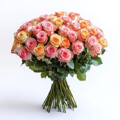 Fototapeta premium Bouquet of 101 Roses