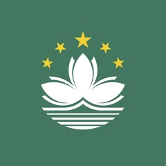 Official national flag of Macao