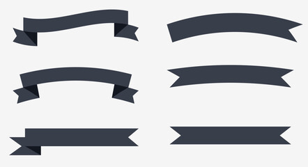 Vintage Ribbon Banners