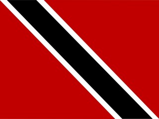 Official national flag of Trinidad and Tobago