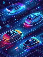 Driverless transport legislation abstract concept vector illustration set. Artificial intelligence regulations, autonomous taxi driving, AI development, future transport system abstract metaphor.