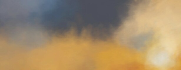 Surreal Blurred Abstract Art Colorful Background, sky with clouds as blurred background