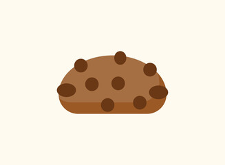 Illustration of an Baking Flat Cookies