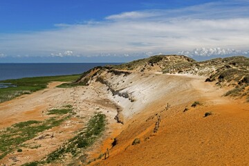 Morsum Cliff, near Morsum, Sylt, Schleswig-Holstein, Germany, Europe