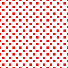 Red Rectangle Seamless Transparent Pattern