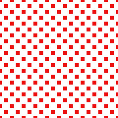 Red Rectangle Seamless Pattern
