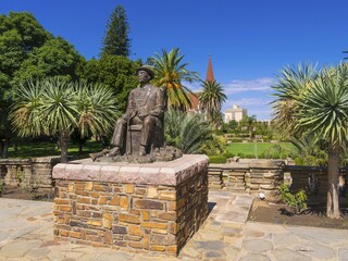 Hosea Kutako Memorial, 1870-1970, Head of State, Parliament Garden, Windhoek, Namibia, Africa