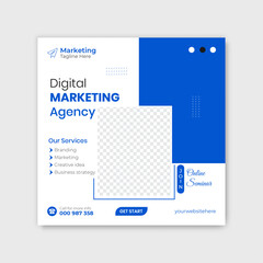 Business social media post design