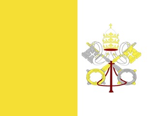 Official national flag of the Holy See, Vatican City
