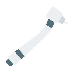 Dental Drill flat icon