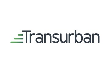 The logo of the company Transurban, headquartered in Melbourne, Australia, toll and traffic technology, operates toll roads Studioaufnahme, Lower Saxony, Federal Republic of Germany, Oceania