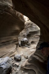 Canyon, Barranco de las Vacas, Gran Canaria, Canary Islands, Spain, Europe