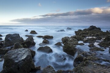 Surf, Playa del Inglés, Valle Gran Rey, La Gomera, Canary Islands, Spain, Europe