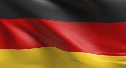 Obraz premium Flag of Germany using as background, 3d rendering