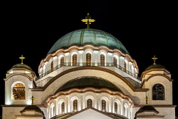 Church of Saint Sava, New Belgrade, Belgrade, Serbia, Europe
