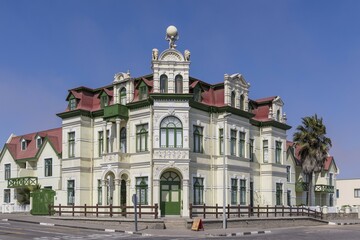 Hohenzollernhaus, art nouveau villa, Swakopmund, Erongo, Namibia, Africa
