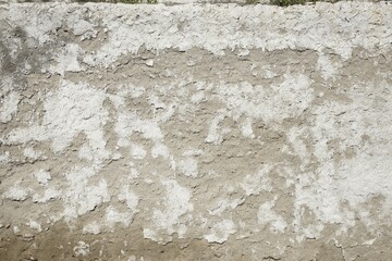 Concrete wall weathered by the salt air, Haria, Lanzarote, Canary Islands, Spain, Europe