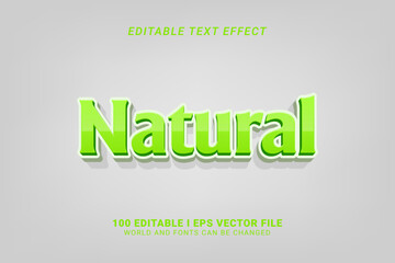 Natural Editable Text Effect Design